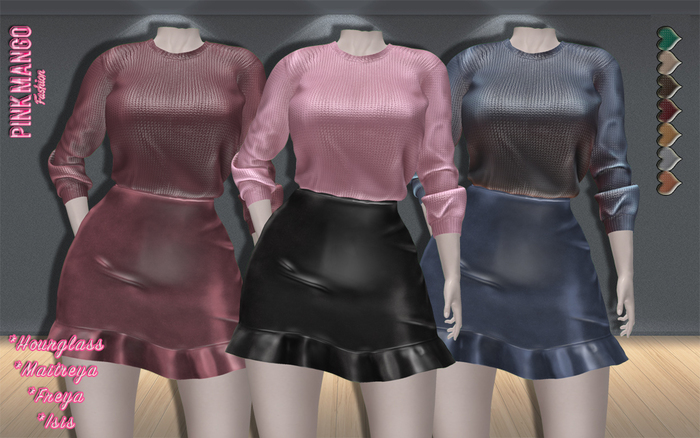 *Pink Mango* Vanessa Outfit FATPACK