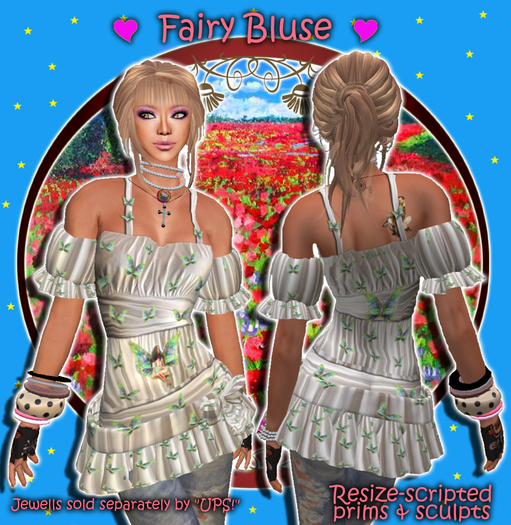 "UPS!" - Fairy Bluse