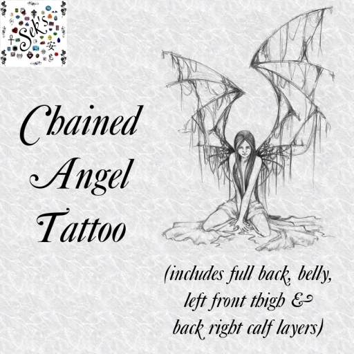 Sek's Chained Angel Tattoo