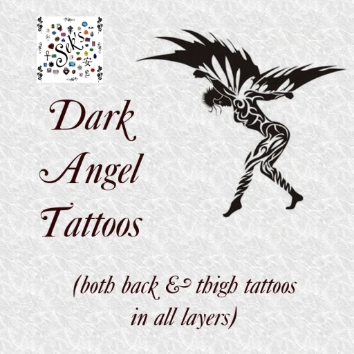 Sek's Dark Angel Tattoos