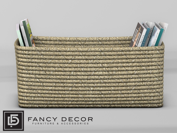 Fancy Decor: Antony Magazine Basket