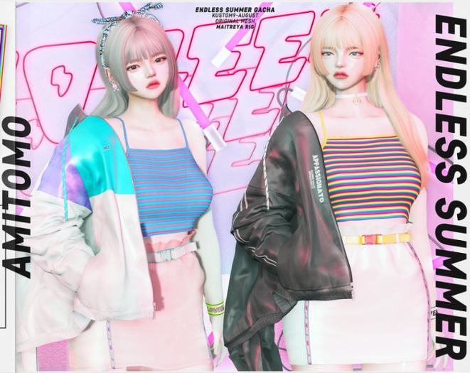 AMITOMO - Endless summer GACHA - RARE