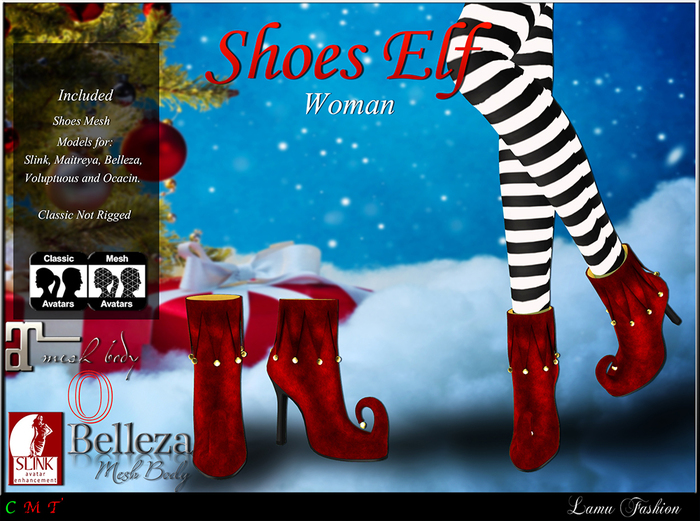 -Lamu Fashion-Shoes *Elf* Woman