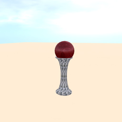 Blingy Garden Ball Ruby