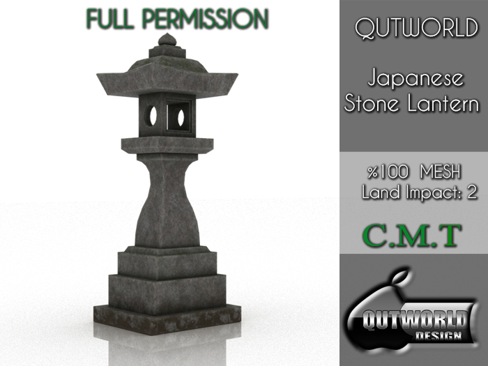 .::QUTWORLD Japanese Stone Lantern::.FP Unpack (ADD)