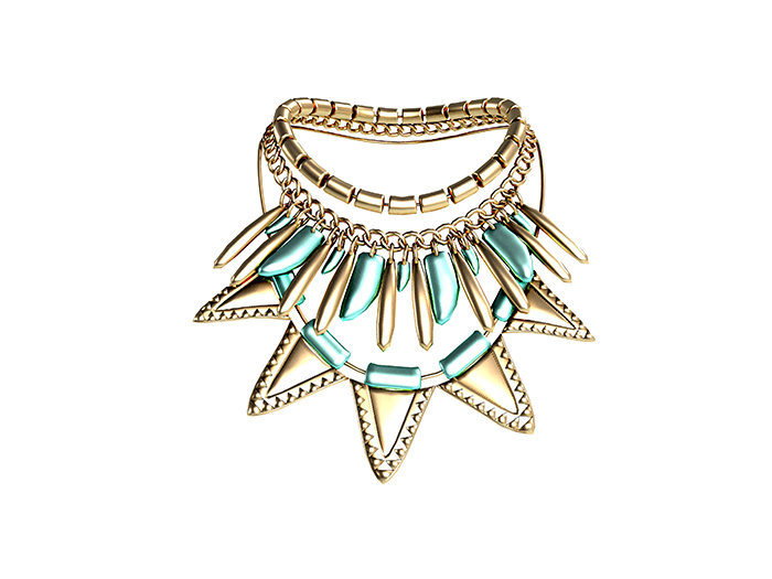 MINIMAL - Turok Necklace Gold