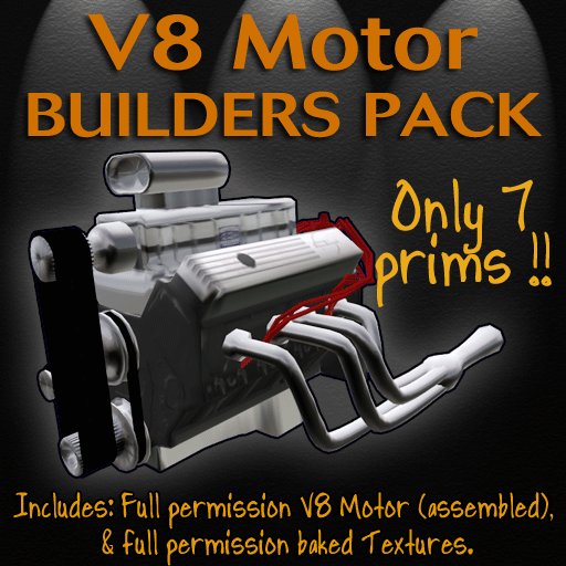 V8 Motor Builders Pack