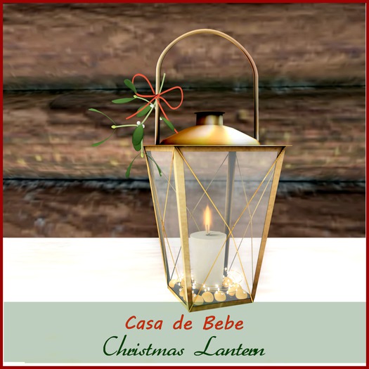 {CdB} Christmas Lantern