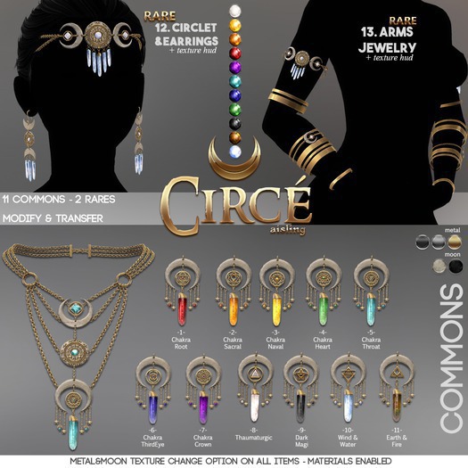 1/ .a. Circe [Chakra Root/Red]