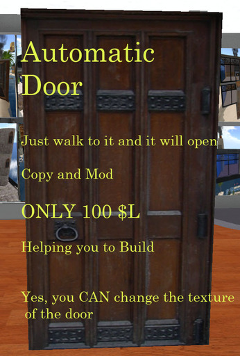 Automatic door for your build -JB-