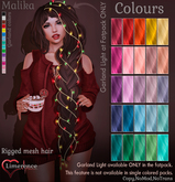 {Limerence} Malika hair-Colours