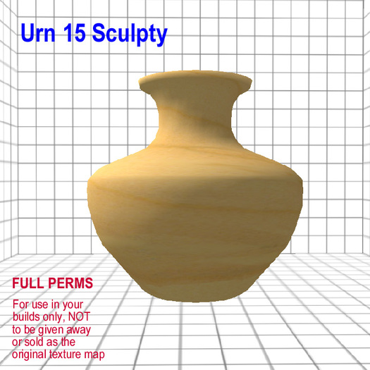 Urn15 Sculpty Map Full Perms