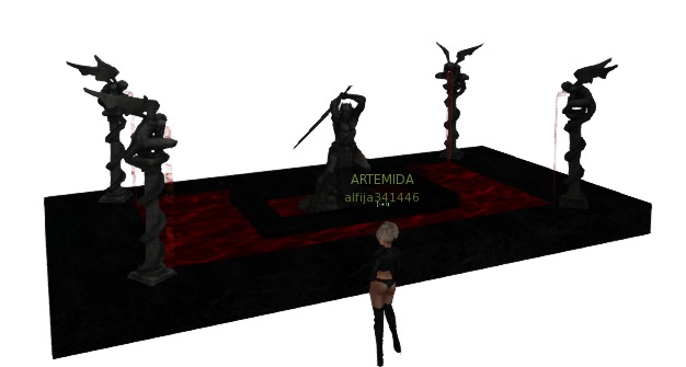 Gothic fountain Vamp
