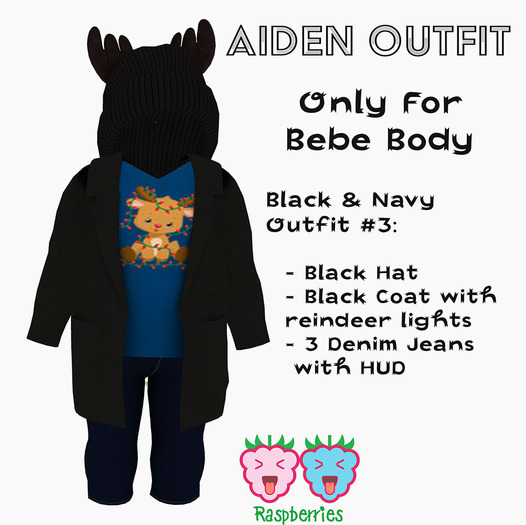 [BEBE TODDLER] Aiden-Black-Print3-Navy