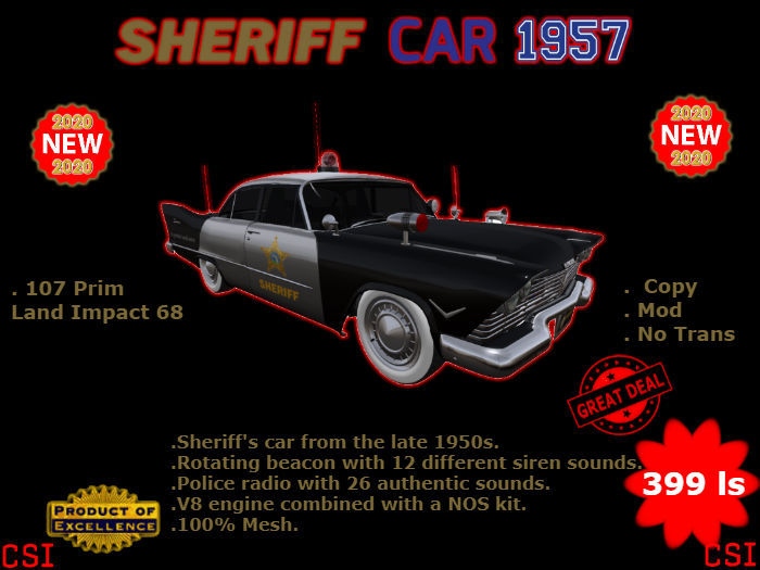 Sheriff's Car 1957