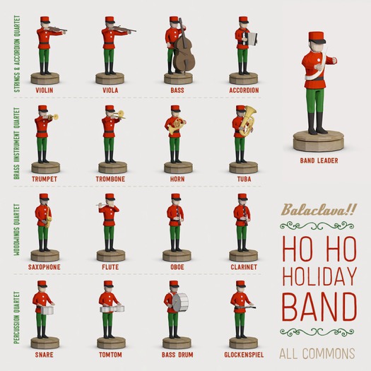 BALACLAVA!! Ho Ho Holiday Band - Saxophone 1