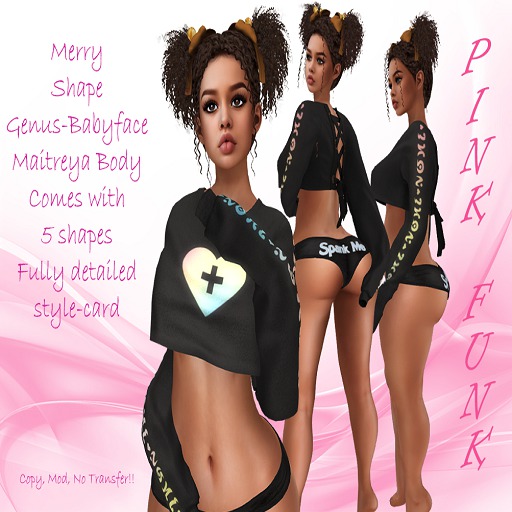[PINKFUNK] Merry Shape[WEAR ME]