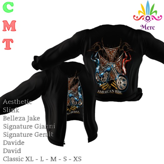 M - JACKET - American Ride - Most Fits Male