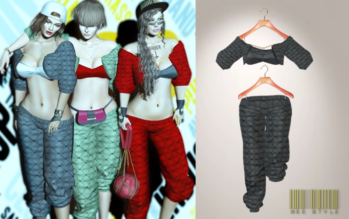 .:Bee:. R&B Outfit BLACK *ADD/WEAR