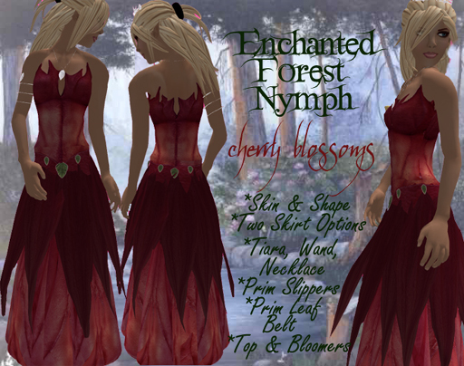 Enchanted Forest Nymph-Cherry Blossoms
