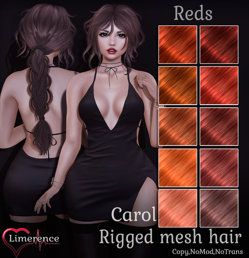 {Limerence} Carol hair-Reds