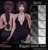 {Limerence} Carol hair-B&W