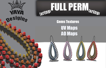 ^ YaYa ^ Loop Earings - Full Perm 