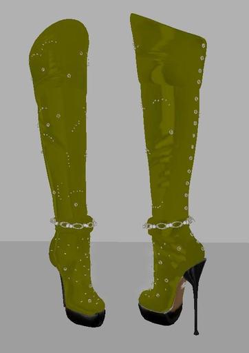 ko boots-green