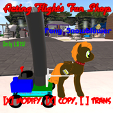 Acting Flight's Pony snow blower attachment