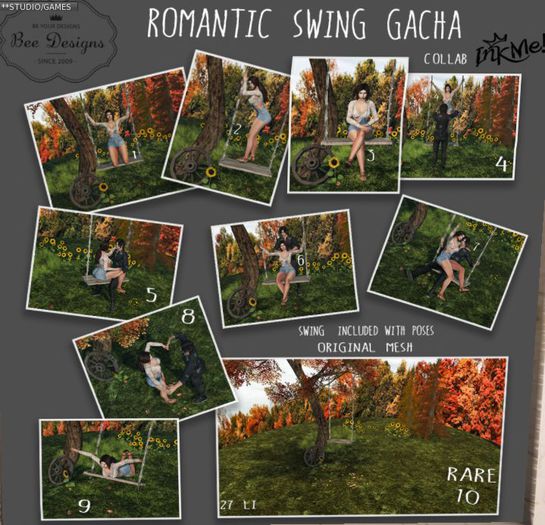 Bee designs /Inkme Swing Pose 7