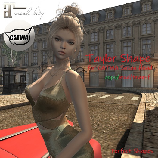 *PS* - Taylor Shape - For CATWA Susan head