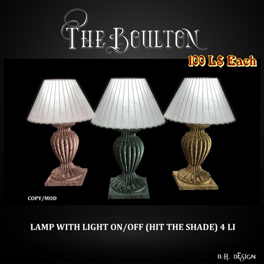 BHD THE BOULTON GOLD