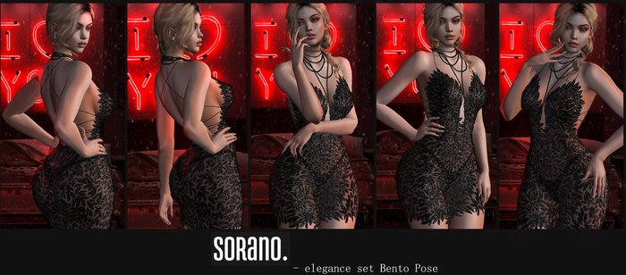 Sorano - elegance set Bento Pose 1
