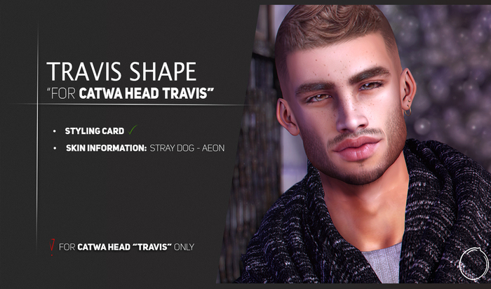 Catwa Head "TRAVIS" Shape (Wear me!)
