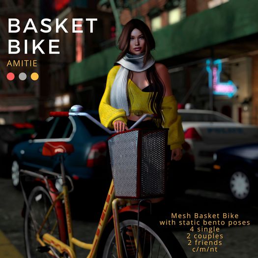 Amitie Basket Bike 