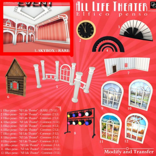 1. Elfico penso - "All Life Theater" - BOX - RARE