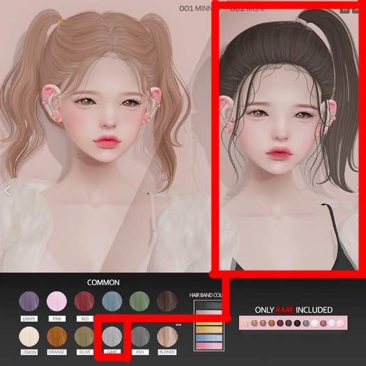 VCO ~ Moni / 002 [ Gray ] . BOX