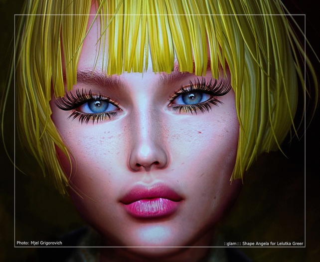 ::glam::: Shape  Angela  for Lelutka Greer