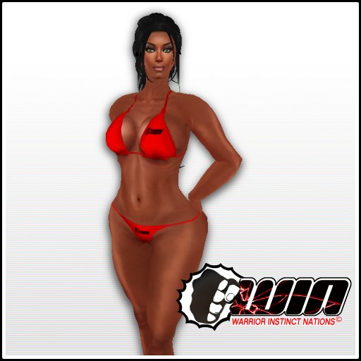 WIN Red String Bikini