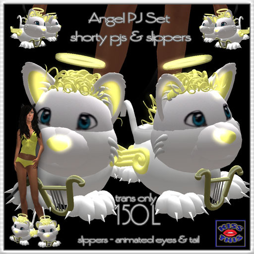 <Kiss This!> Angel PJ Set *boxed*