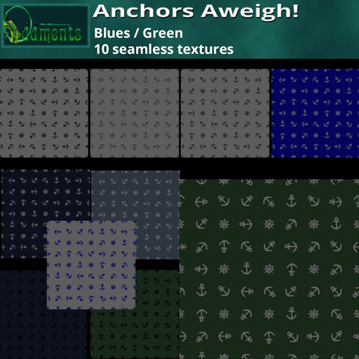 Anchors aweigh! Blue green