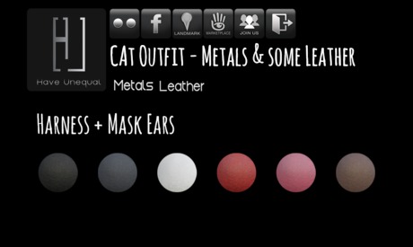 Second Life Marketplace - [HU] Cat Top_Black_Maitreya_bag