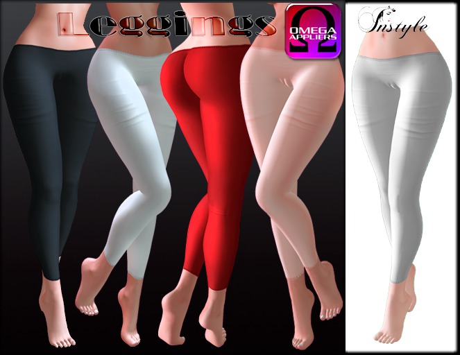 InStyle -white Legging OMEGA