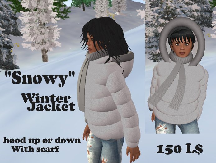 ❤ Snowy Winterjacket ❤ stylish and warm ❤