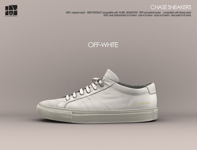 [Deadwool] Chase sneakers - off-white
