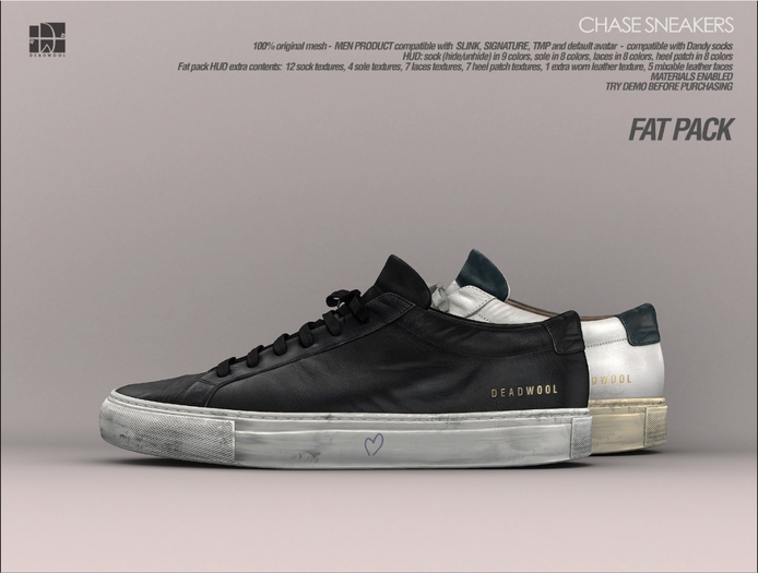 [Deadwool] Chase sneakers - Fat pack