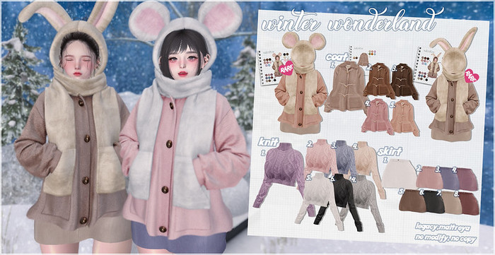 ::{u.f.o}::winter wonderland - skirt - 2(mait)