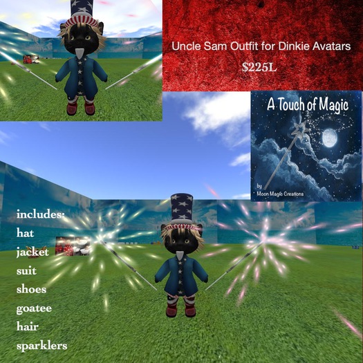 Dinkie Uncle Sam Outfit-Box