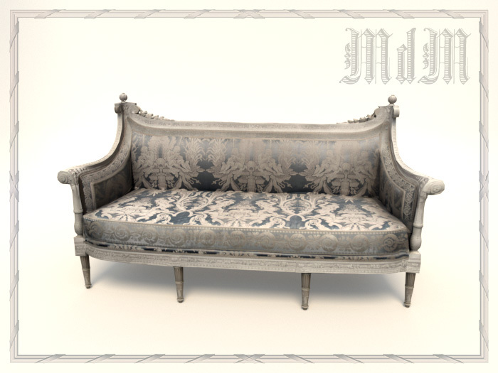 Boudoir de la Reine - Sofa (PG)