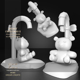!Lyrical B!zarre Templates! - Beary Christmas 2 MESH DAE Vers